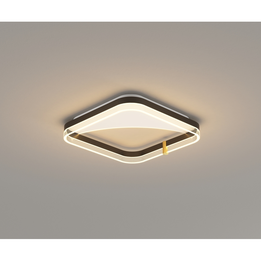 Brilagi - Luminaria de techo LED regulable SIRELI LED/56W/230V 3000-6000K 40x40 cm + mando a distancia