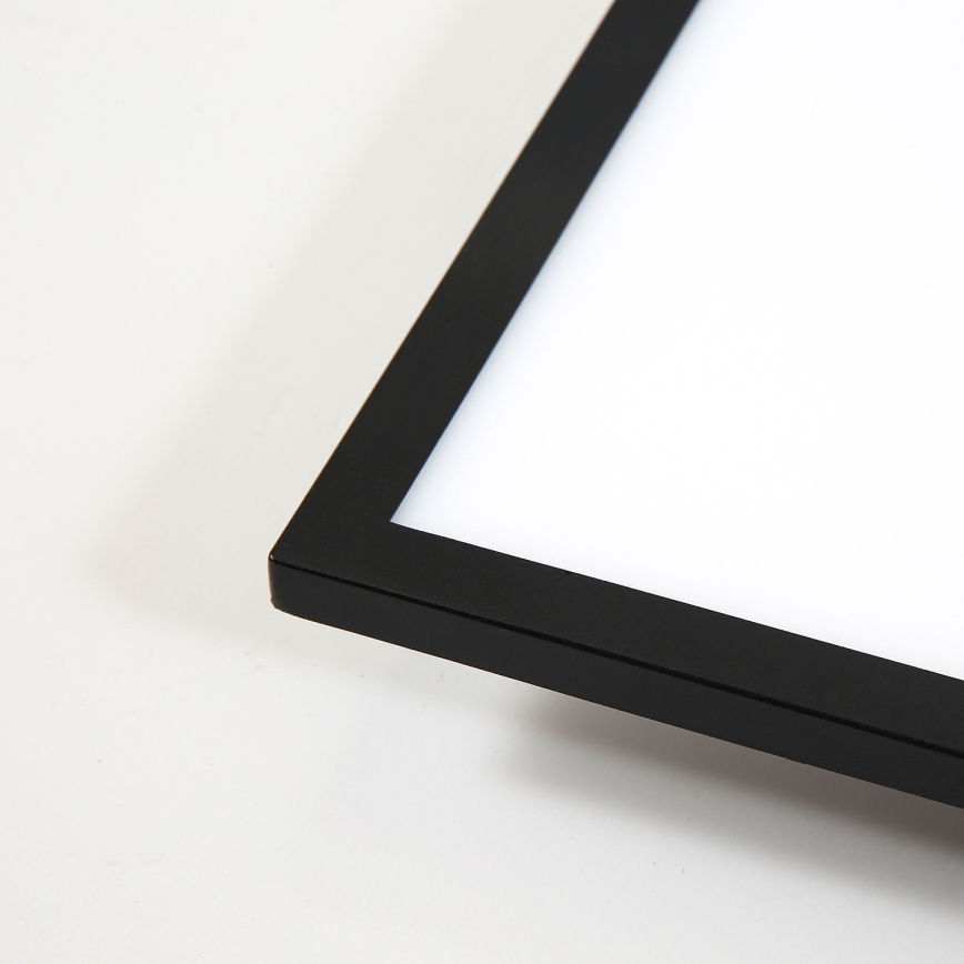 Brilagi - Lámpara LED de techo regulable SLIMFRAME LED/25W/230V 30x30 cm 3000-6000K negra + mando a distancia