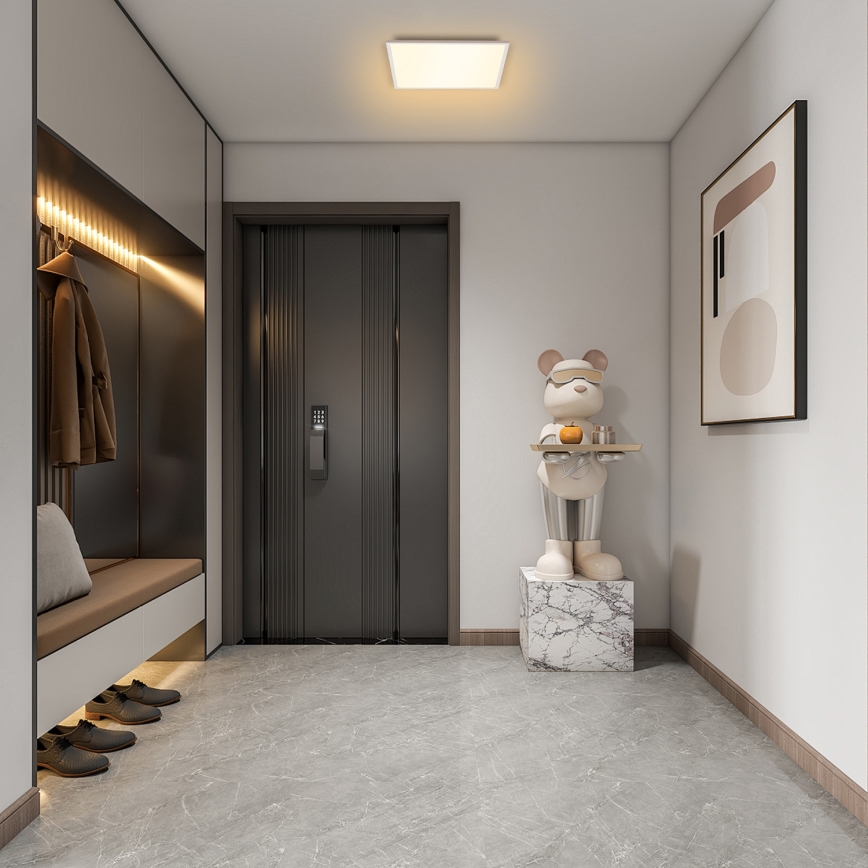 Brilagi - Luminaria de techo LED regulable SLIMFRAME LED/36W/230V 45x45 cm 3000-6000K blanca + mando a distancia