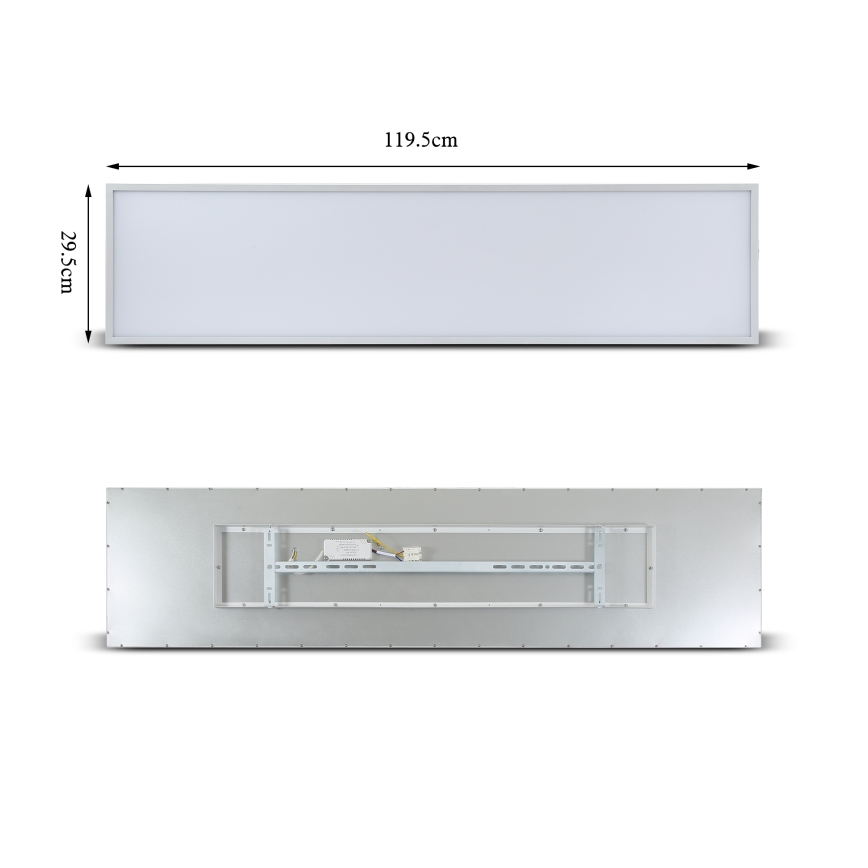 Brilagi - Luminaria de techo LED regulable SLIMFRAME LED/58W/230V 120x30 cm 3000-6000K blanca + mando a distancia