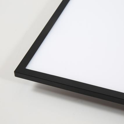 Brilagi - Luminaria de techo LED regulable SLIMFRAME LED/58W/230V 60x60 cm 3000-6000K negra + mando a distancia
