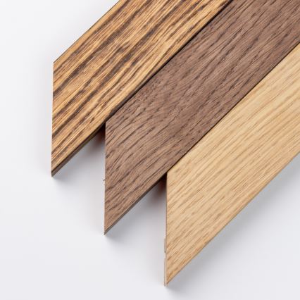 Brilagi - Luminaria de techo LED regulable SLIMFRAME WOOD LED/58W/230V 124x34 cm 3000-6000K marrón + mando a distancia