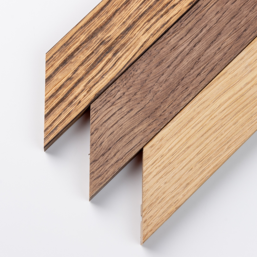 Brilagi - Plafón de techo LED regulable SLIMFRAME WOOD LED/58W/230V 124x34 cm 3000-6000K marrón oscuro + mando a distancia