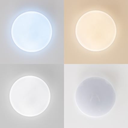 Brilagi - Luminaria regulable SMART STARS LED/24W/230V Ø 38 cm 2700-6500K Wi-Fi Tuya + mando a distancia