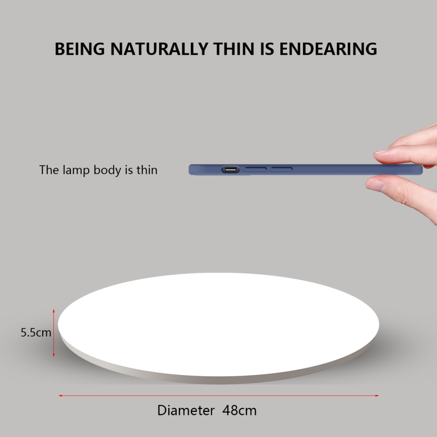 Brilagi - Luminaria LED regulable SMART STARS LED/36W/230V Ø 48 cm 2700-6500K Wi-Fi Tuya + control remoto