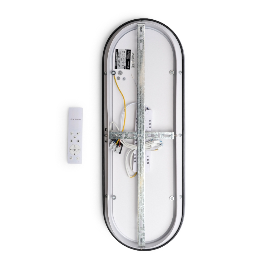 Brilagi - Plafón LED regulable TRIVARO LED/85W/230V 3000-6000K 20x60 cm + mando a distancia