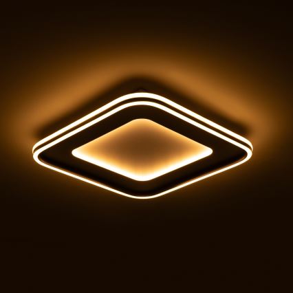 Brilagi - Lámpara de techo LED regulable TRIVARO LED/88W/230V 3000-6000K 40x40 cm + mando a distancia