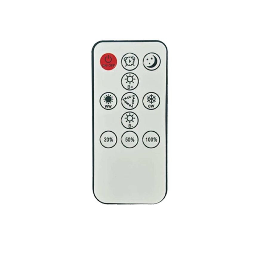 Brilagi - Plafón LED regulable ULTRA SLIM 18W/230V 2700-6500K 30x30 cm negro + mando a distancia