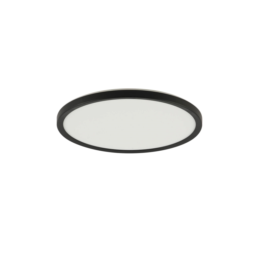 Brilagi - Plafón LED regulable ULTRA SLIM LED/18W/230V 2700-6500K Ø 30 cm negro + mando a distancia