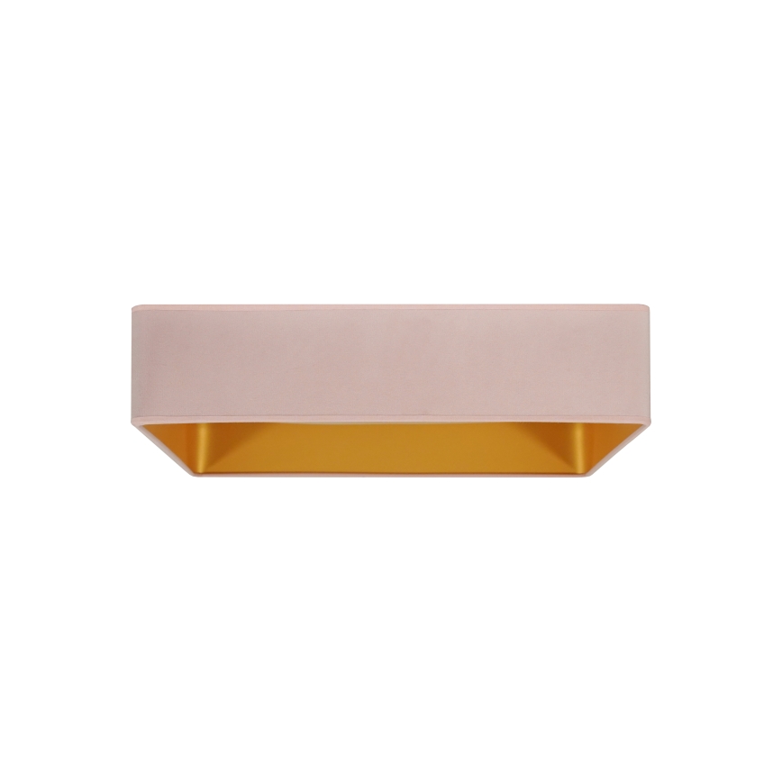 Brilagi - Lámpara de techo regulable LED VELVET SQUARE LED/24W/230V 43x43 cm 3000/4000/6500K + mando a distancia rosa