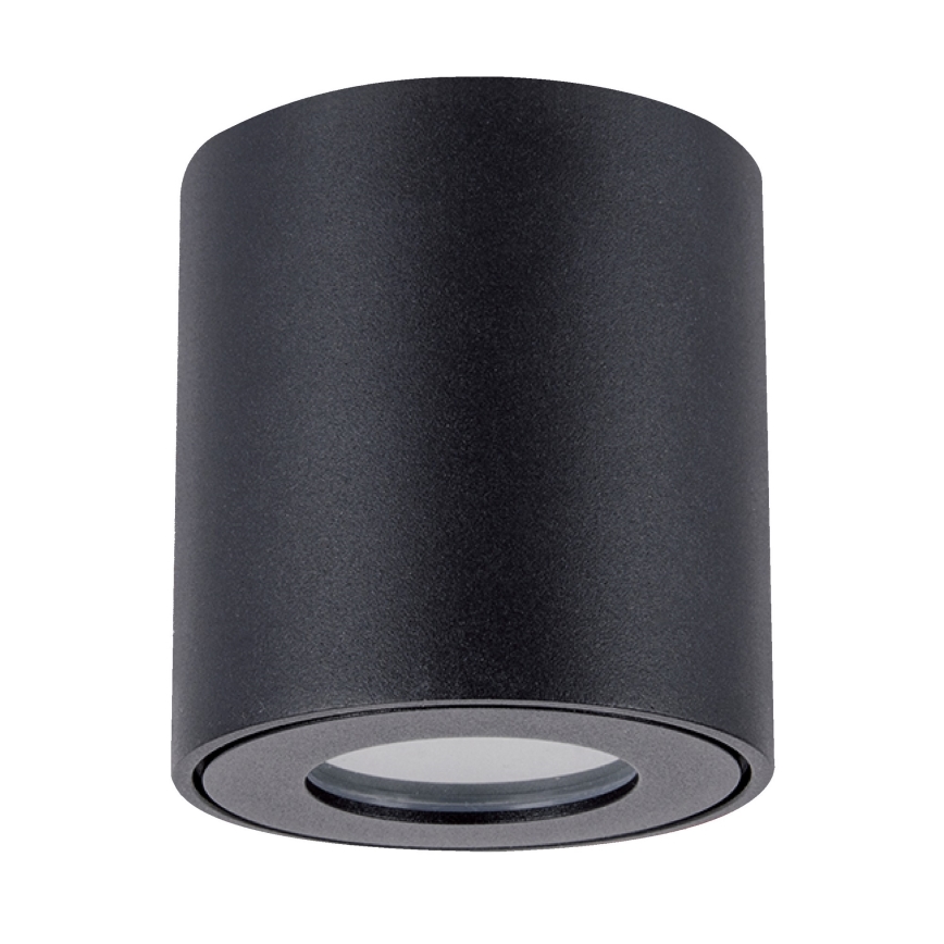 Brilagi - Luminaria LED RGBW regulable para baño MIA 1xGU10/6W/230V 3000K 84x80 mm negra IP54 + mando a distancia