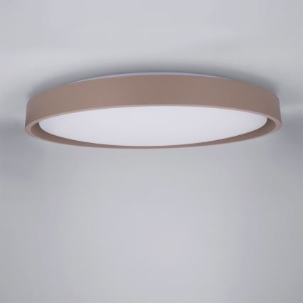 Brilagi - Lámpara de techo LED regulable MATTEO LED/60W/230V 3000-6500K Ø 51,5 cm taupe + mando a distancia