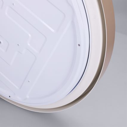 Brilagi - Lámpara de techo LED regulable MATTEO LED/60W/230V 3000-6500K Ø 51,5 cm taupe + mando a distancia