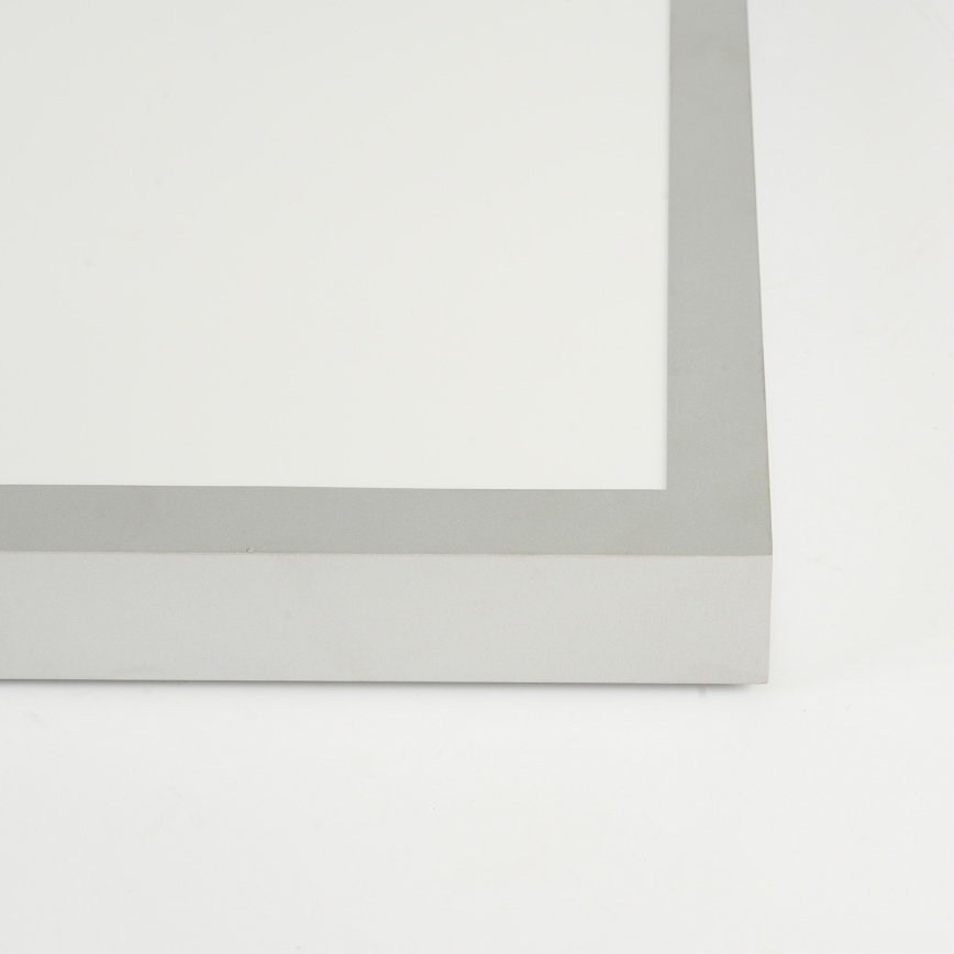 Brilagi - Plafón LED regulable para baño FRAME SMART LED/50W/230V 60x60 cm 3000-6000K IP44 plateado + mando a distancia