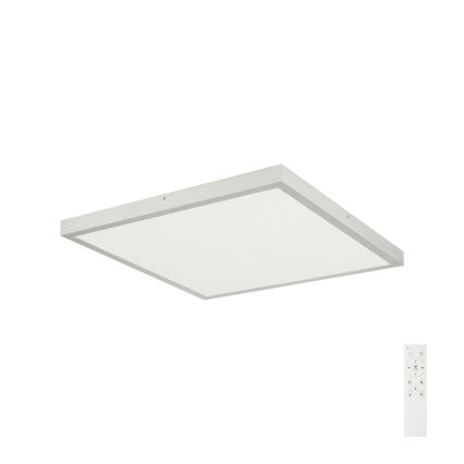 Brilagi - Plafón LED regulable para baño FRAME SMART LED/50W/230V 60x60 cm 3000-6000K IP44 plateado + mando a distancia