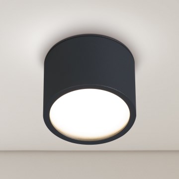 Brilagi - Luminaria tipo spot para baño SMOOTH 1xGX53/15W/230V negro IP65