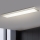 Brilagi - Luz de techo LED regulable para baño FRAME SMART LED/50W/230V 120x30 cm 3000-6000K IP44 plata + control remoto