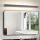 Brilagi - Luz LED para espejo de baño AQUA LINE LED/24W/230V 90 cm IP44 antracita