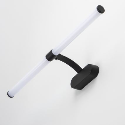 Brilagi - Iluminación LED para espejo de baño 2 en 1 TUBEO LED/8W/230V 60 cm IP44 negro