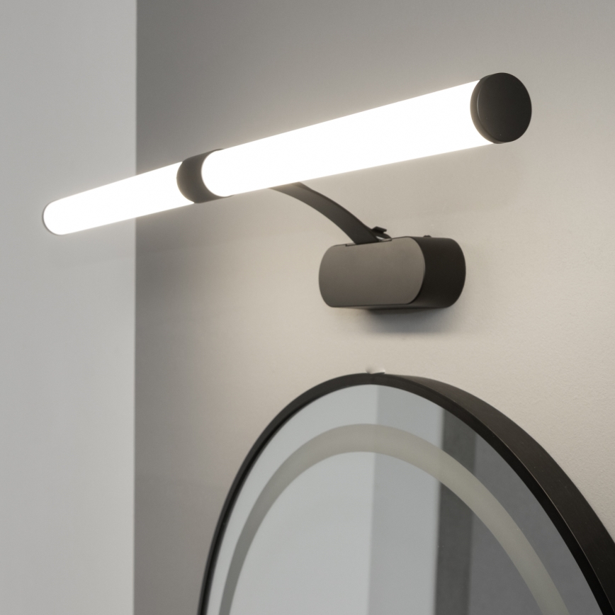 Brilagi - Iluminación LED para espejo de baño 2 en 1 TUBEO LED/8W/230V 60 cm IP44 negro