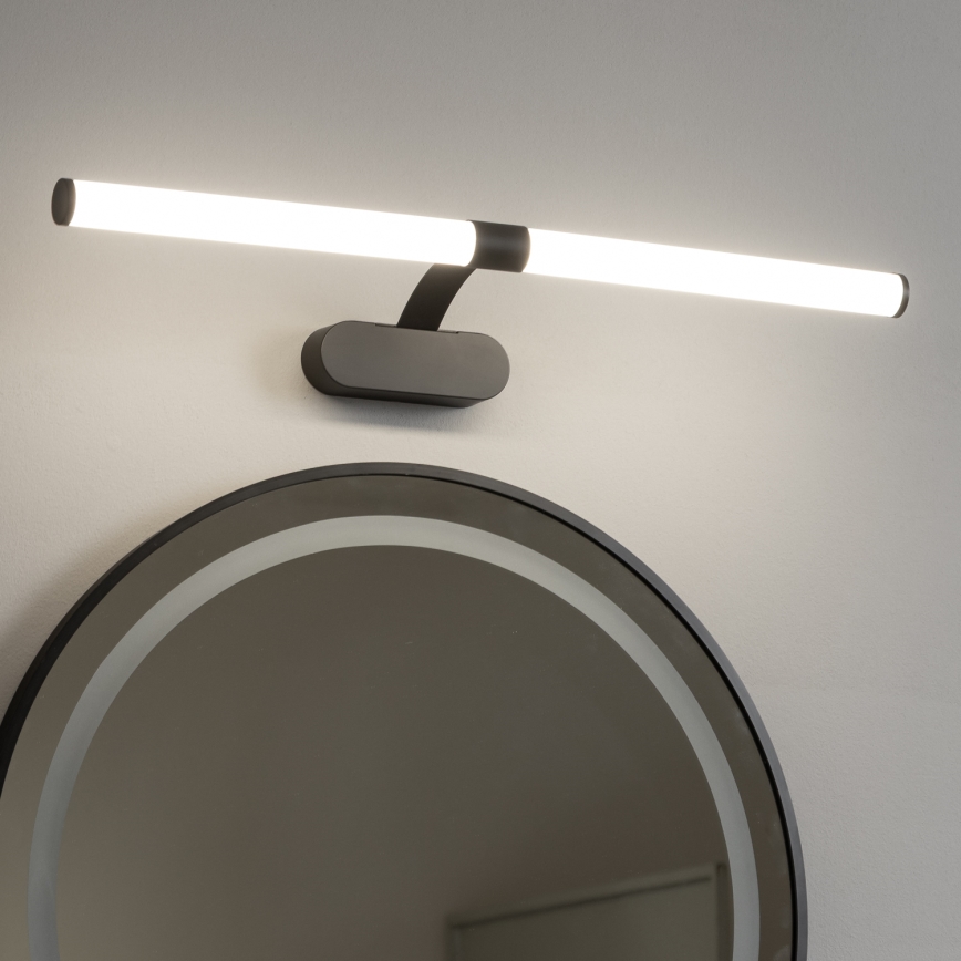 Brilagi - Iluminación LED para espejo de baño 2 en 1 TUBEO LED/8W/230V 60 cm IP44 negro