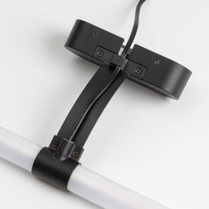 Brilagi - Iluminación LED para espejo de baño 2 en 1 TUBEO LED/8W/230V 60 cm IP44 negro