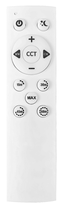 Brilagi - Mando a distancia para la lámpara de techo MILKY WAY 2xAAA