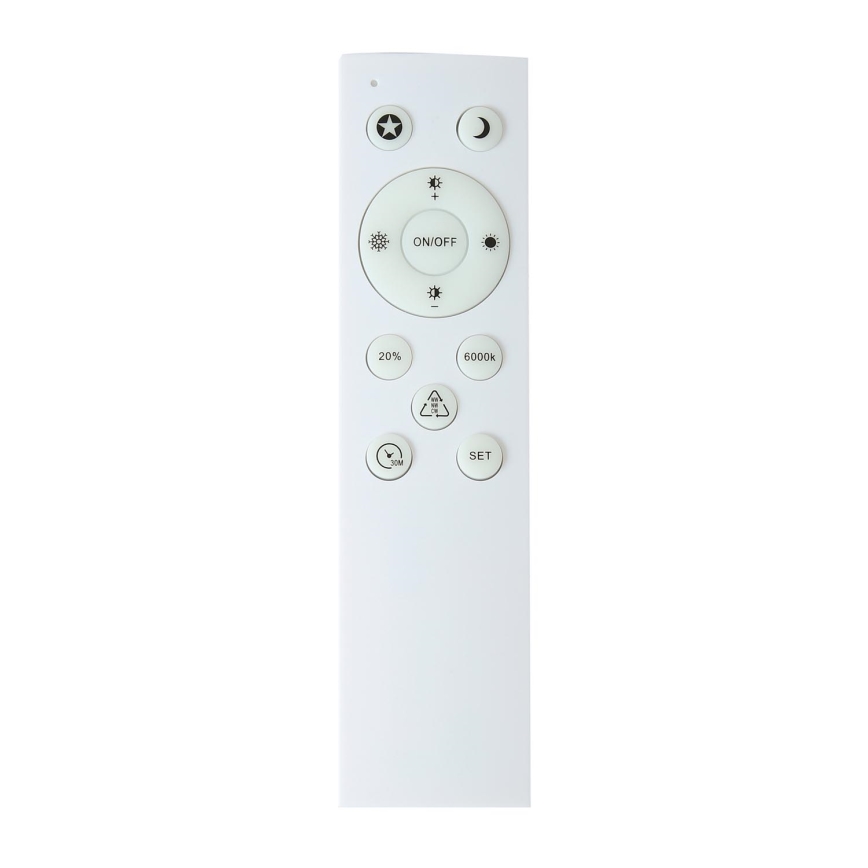 Brilagi - Mando a distancia para plafón POOL SMART 2xAAA Wi-Fi Tuya blanco