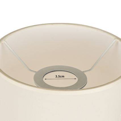 Brilagi - Pantalla para lámpara de mesa TABLON E27 Ø 14 cm crema