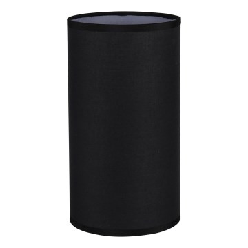 Brilagi - Pantalla para lámpara de sobremesa TABLON E27, diámetro 14 cm, negra