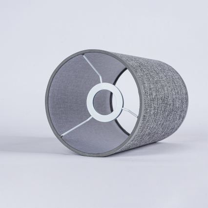 Brilagi - Pantalla para lámpara de sobremesa TABLON E27 Ø 14 cm gris