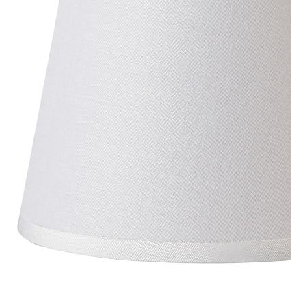 Brilagi - Pantalla universal NUBILA E27 13x9 cm blanca