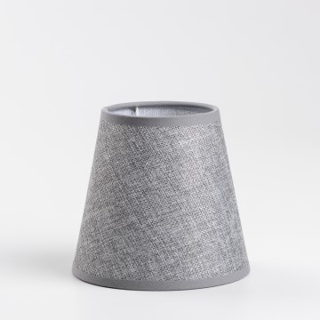 Brilagi - Pantalla universal NUBILA E27 13x9 cm gris