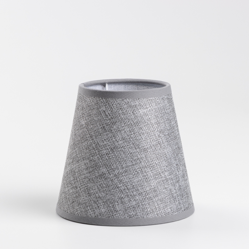 Brilagi - Pantalla universal NUBILA E27 13x9 cm gris