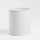 Brilagi - Pantalla universal NUBILA E27 15,5x14 cm blanca