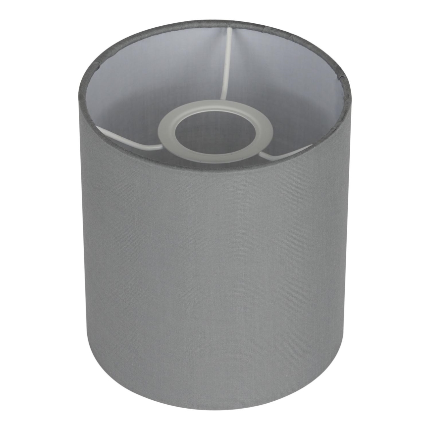 Brilagi - Pantalla universal NUBILA E27 15,5x14 cm gris claro