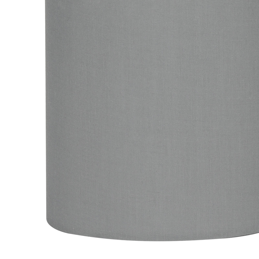 Brilagi - Pantalla universal NUBILA E27 15,5x14 cm gris claro