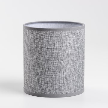 Brilagi - Pantalla universal NUBILA E27 15,5x14 cm gris
