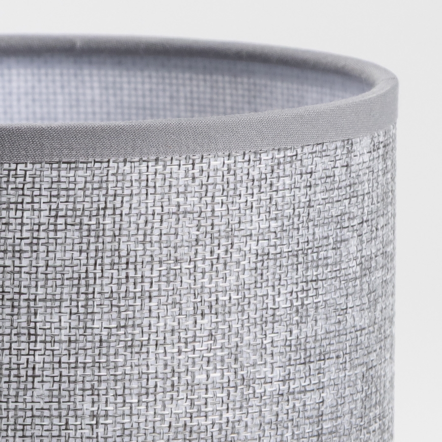 Brilagi - Pantalla universal NUBILA E27 15,5x14 cm gris