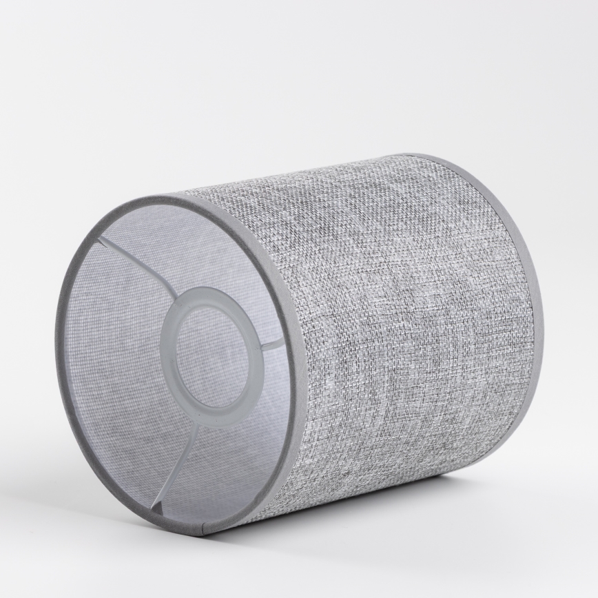 Brilagi - Pantalla universal NUBILA E27 15,5x14 cm gris