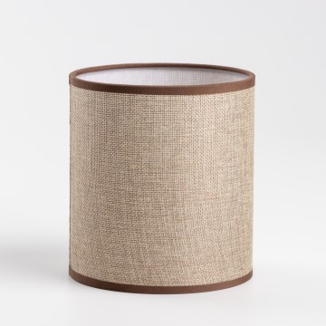 Brilagi - Pantalla universal NUBILA E27 15,5x14 cm marrón