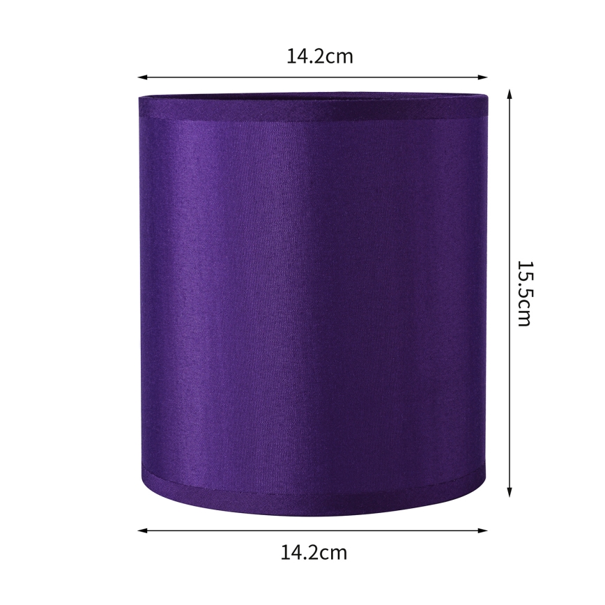 Brilagi - Pantalla universal NUBILA E27 15,5x14 cm morado