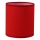 Brilagi - Pantalla universal NUBILA E27 15,5x14 cm roja