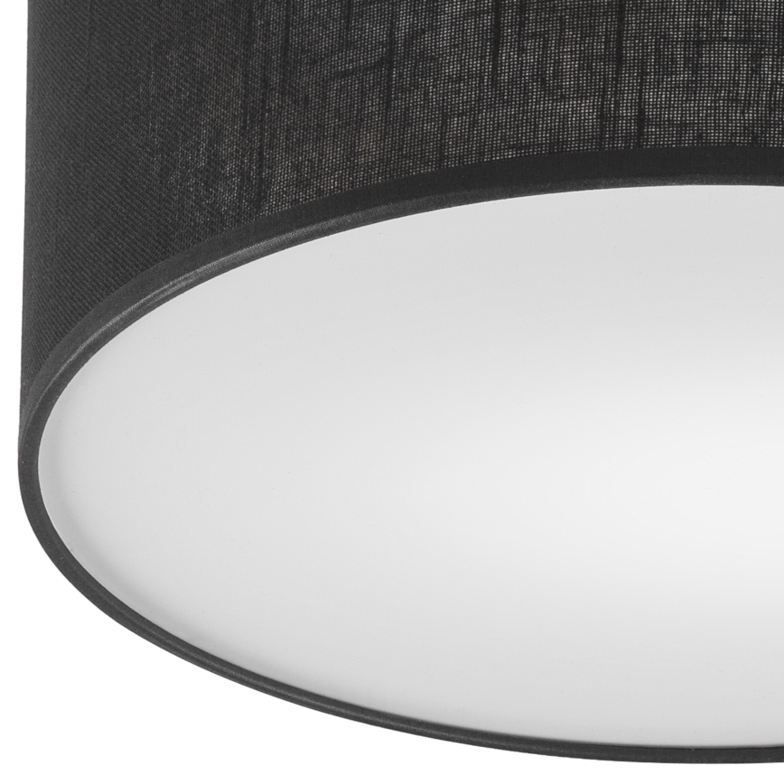 Brilagi - Plafón BELLADONNA 1xE27/15W/230V d. 30 cm negro/roble