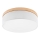 Brilagi - Plafón BELLADONNA 3xE27/15W/230V d. 50 cm blanco/pino