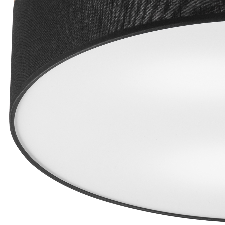 Brilagi - Plafón BELLADONNA 3xE27/15W/230V d. 50 cm negro/pino