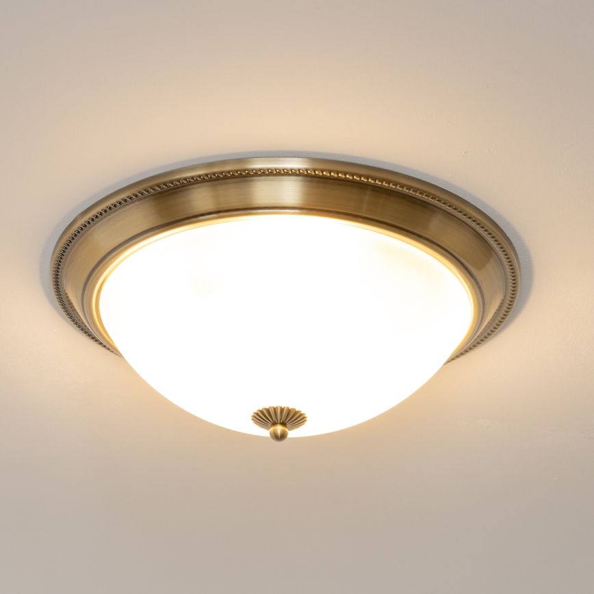 Brilagi - Plafón CLASSIC 3xE27/60W/230V bronce