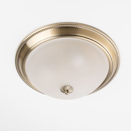 Brilagi - Plafón CLASSIC 3xE27/60W/230V bronce