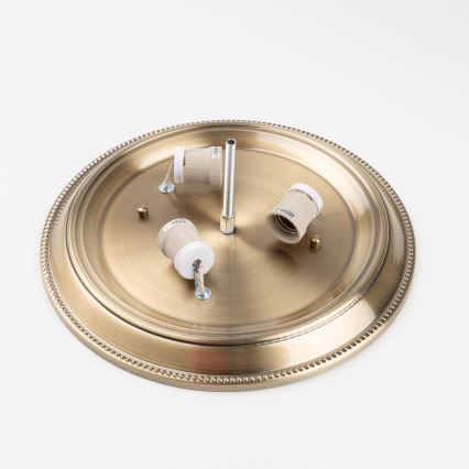 Brilagi - Plafón CLASSIC 3xE27/60W/230V bronce