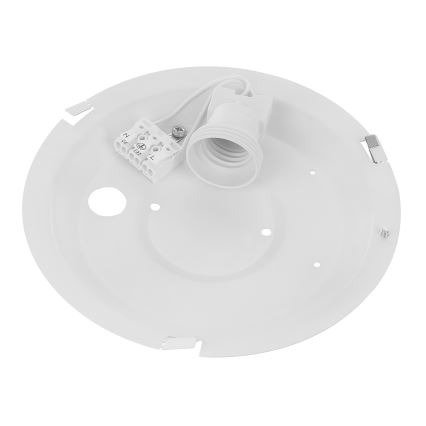 Brilagi - Plafón con sensor CLARE 1xE27/24W/230V diá. 20 cm gris